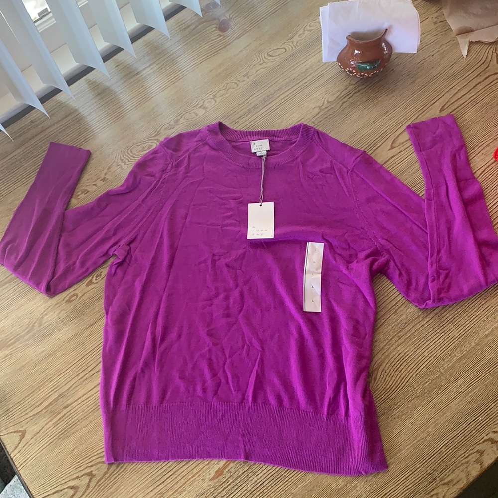 Women’s Large Purple Sweatshirt from Target